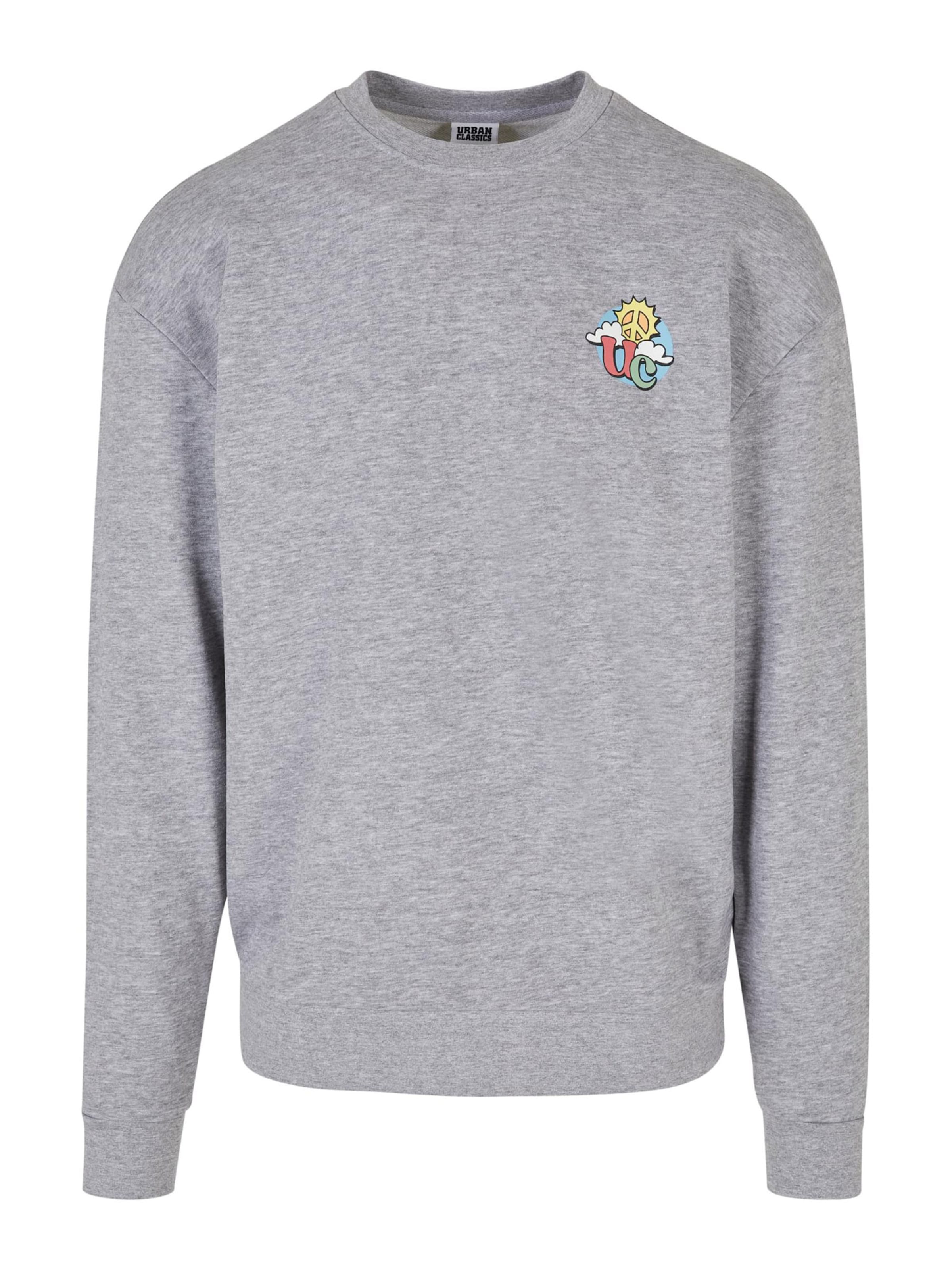 Urban Classics Mikina - Sivá: predná strana