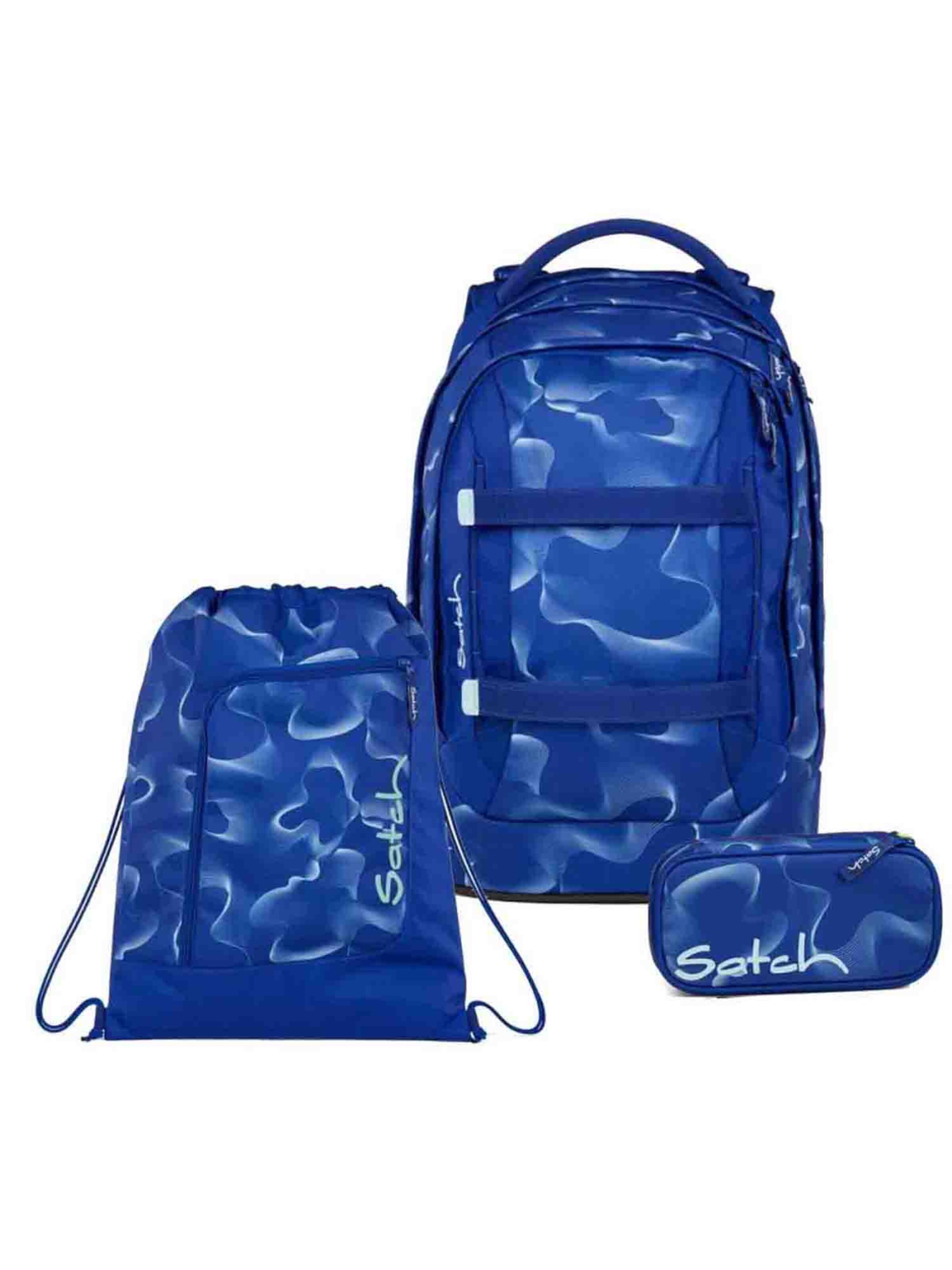 Satch Rucksack‌‌ in Blau: Vorderseite