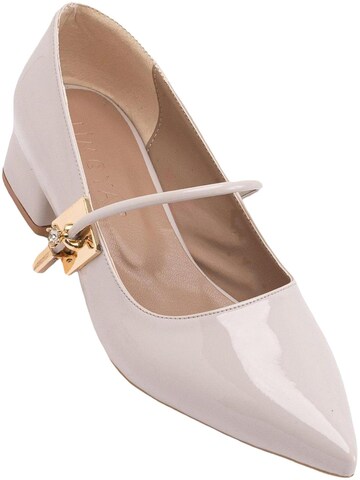 Limoya Slingback Pumps 'Micha' in Beige: front