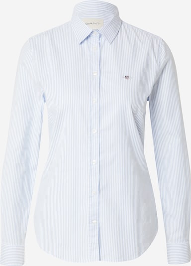 GANT Blouse in Light blue / Dark blue / Red / White, Item view