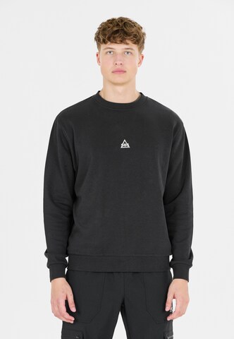 SOS Sports sweatshirt 'Majella' in Black: front