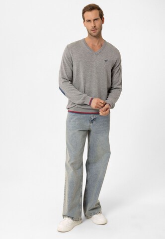 Moxx Paris Sweter w kolorze szary