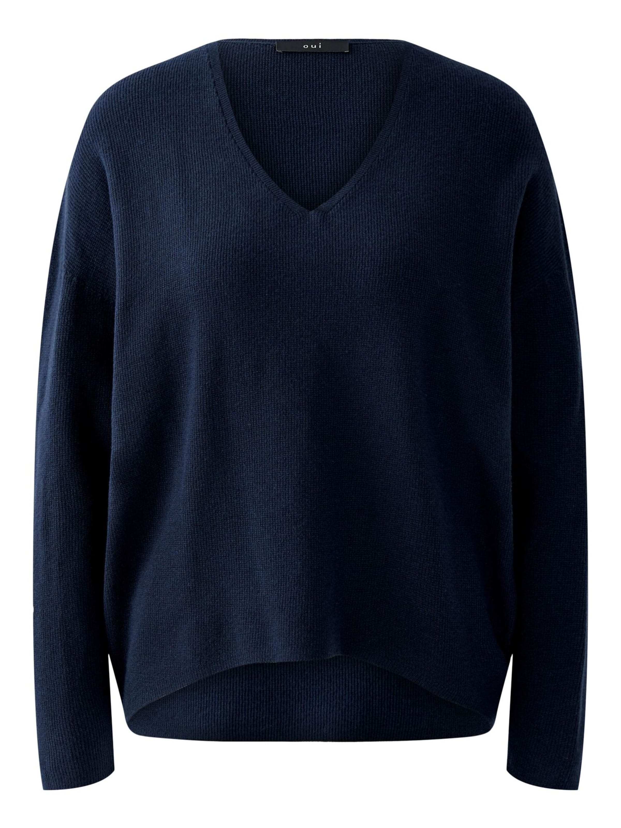 OUI Pullover 'Freyja' in Blau: Vorderseite