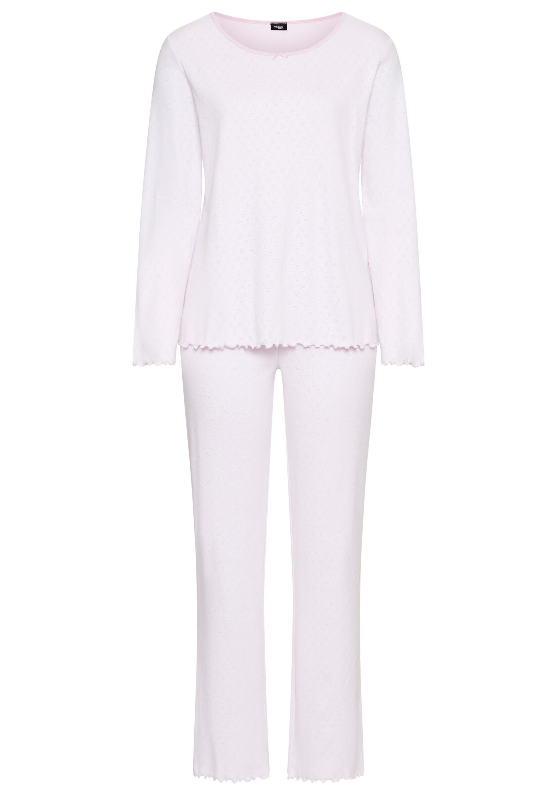 purpurinė VIVANCE Pižama 'Dreams': priekis