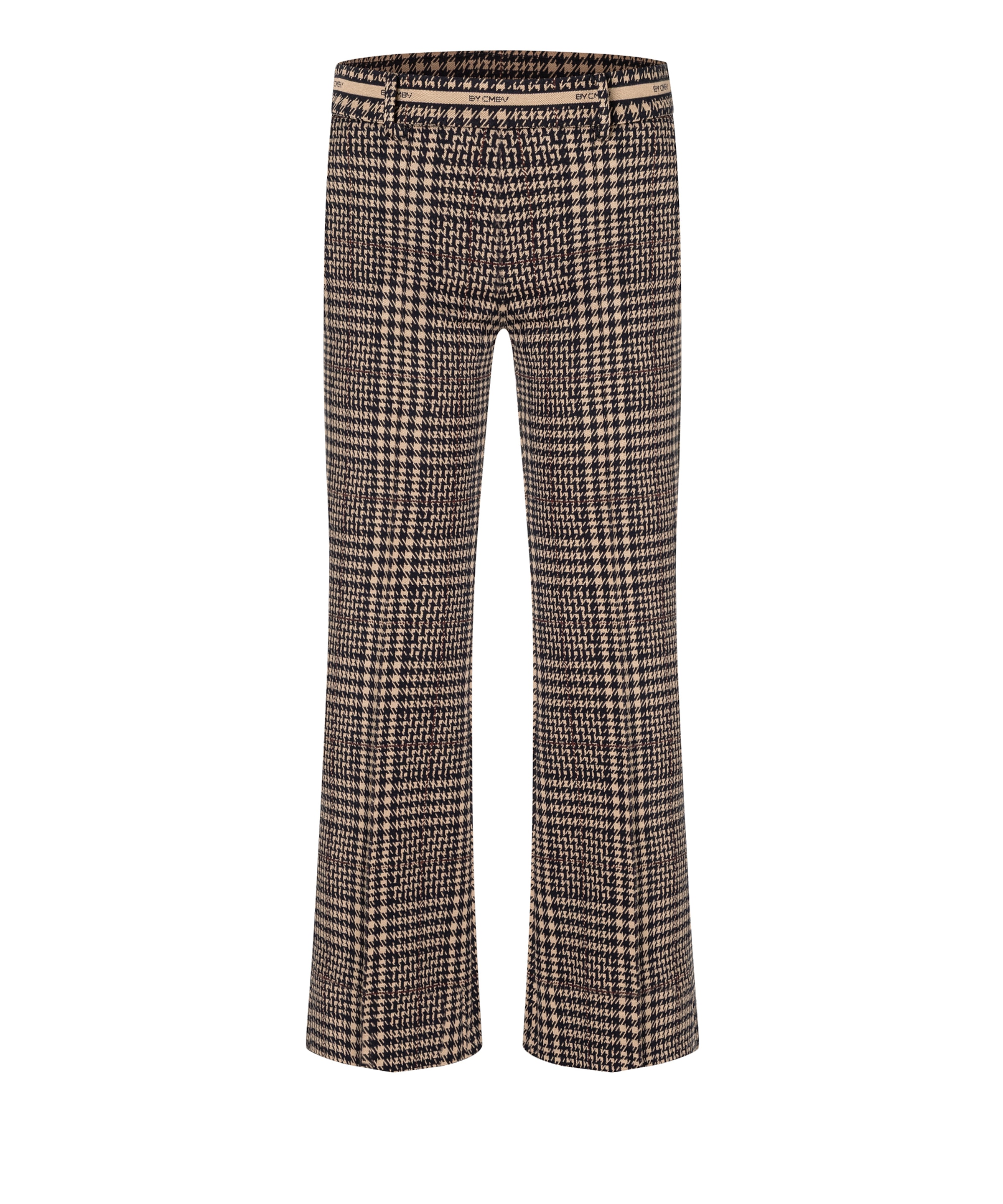 Cambio Regular Broek 'Francoise' in Bruin: voorkant