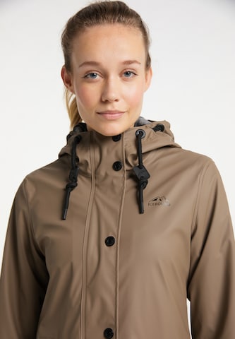 ICEBOUND Raincoat in Brown