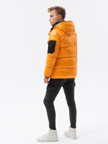 Ombre Winter Jacket 'C457' in Orange