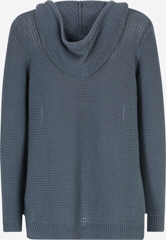 Vero Moda Petite Knit Cardigan 'SKYLA' in Blue