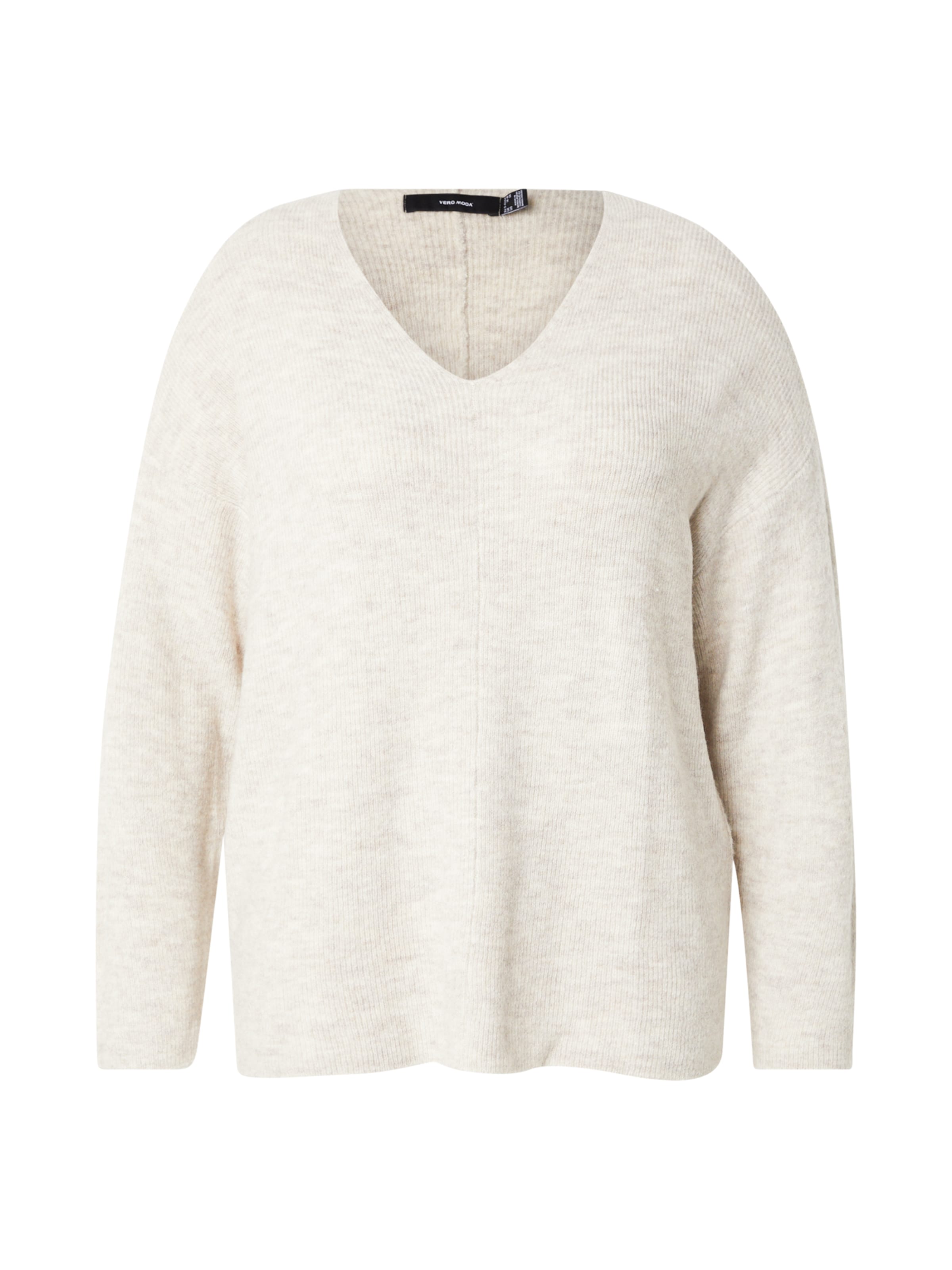 Vero Moda Curve Sweater 'VMClefile' in Grey: front