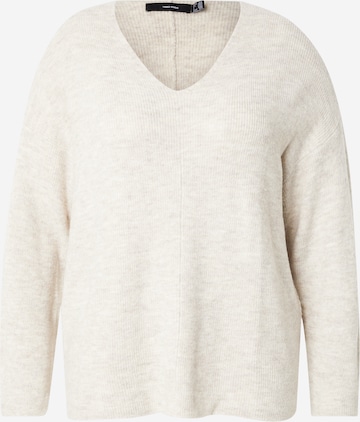 Vero Moda Curve Neulepaita 'VMClefile' värissä harmaa: etupuoli