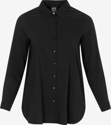 Pont Neuf Bluse 'Lalorian' i sort: forside