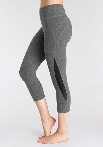 VIVANCE Skinny Sportbroek in Grijs