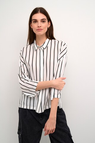 Kaffe - Blusa 'Beathe' en blanco: frente