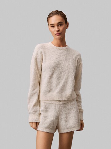 Calvin Klein Pullover in Weiß: Vorderseite