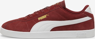 Baskets basses 'Club II' PUMA en rouge : devant