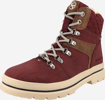 TOM TAILOR - Botas de neve em vermelho: frente