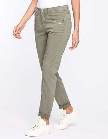 Coupe slim Pantalon ' 94AMELIE ' Gang en vert