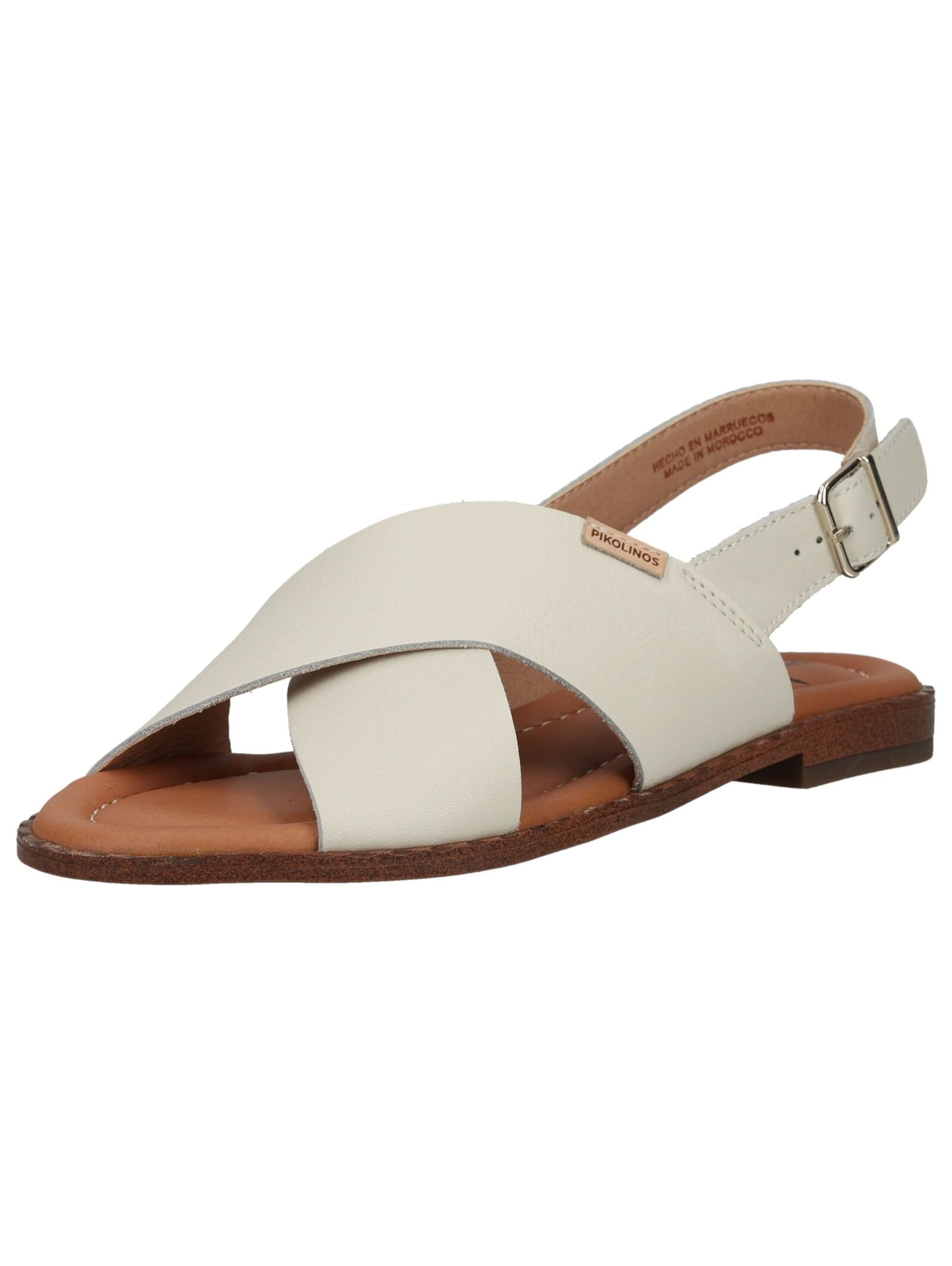 PIKOLINOS Sandals in White: front