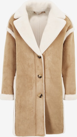 RINO & PELLE Winter Coat 'Janneke' in Brown: front