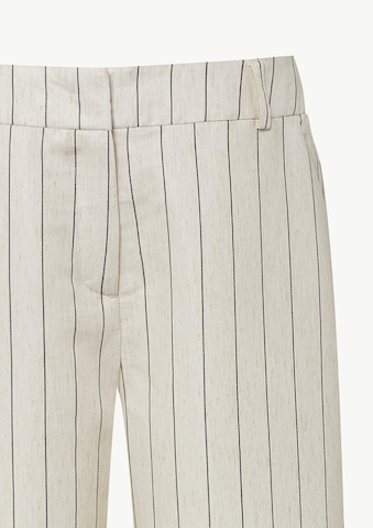 COMMA Wide leg Trousers in Beige