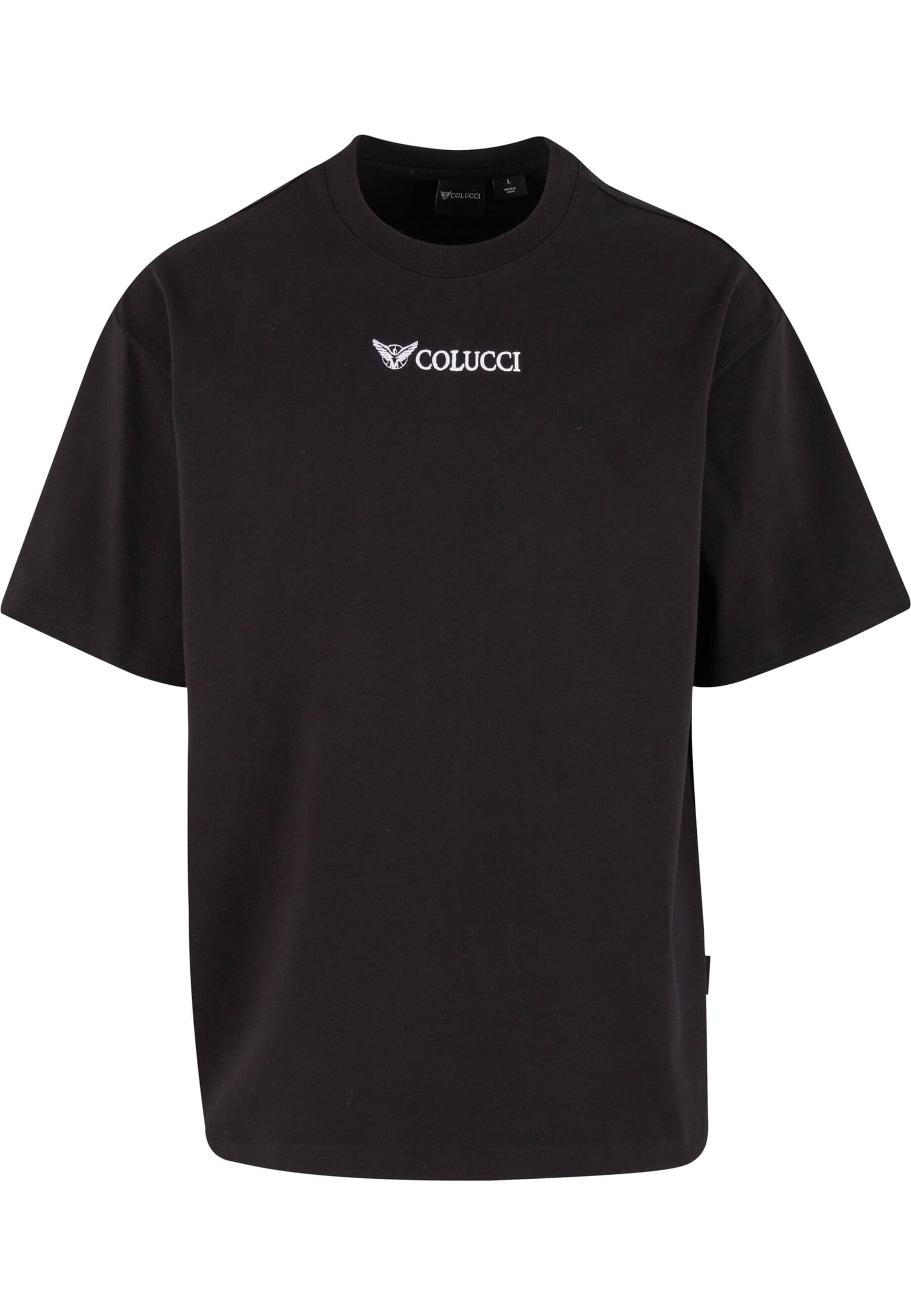 Colucci Koszulka 'Ikarus' w kolorze czarny: przód