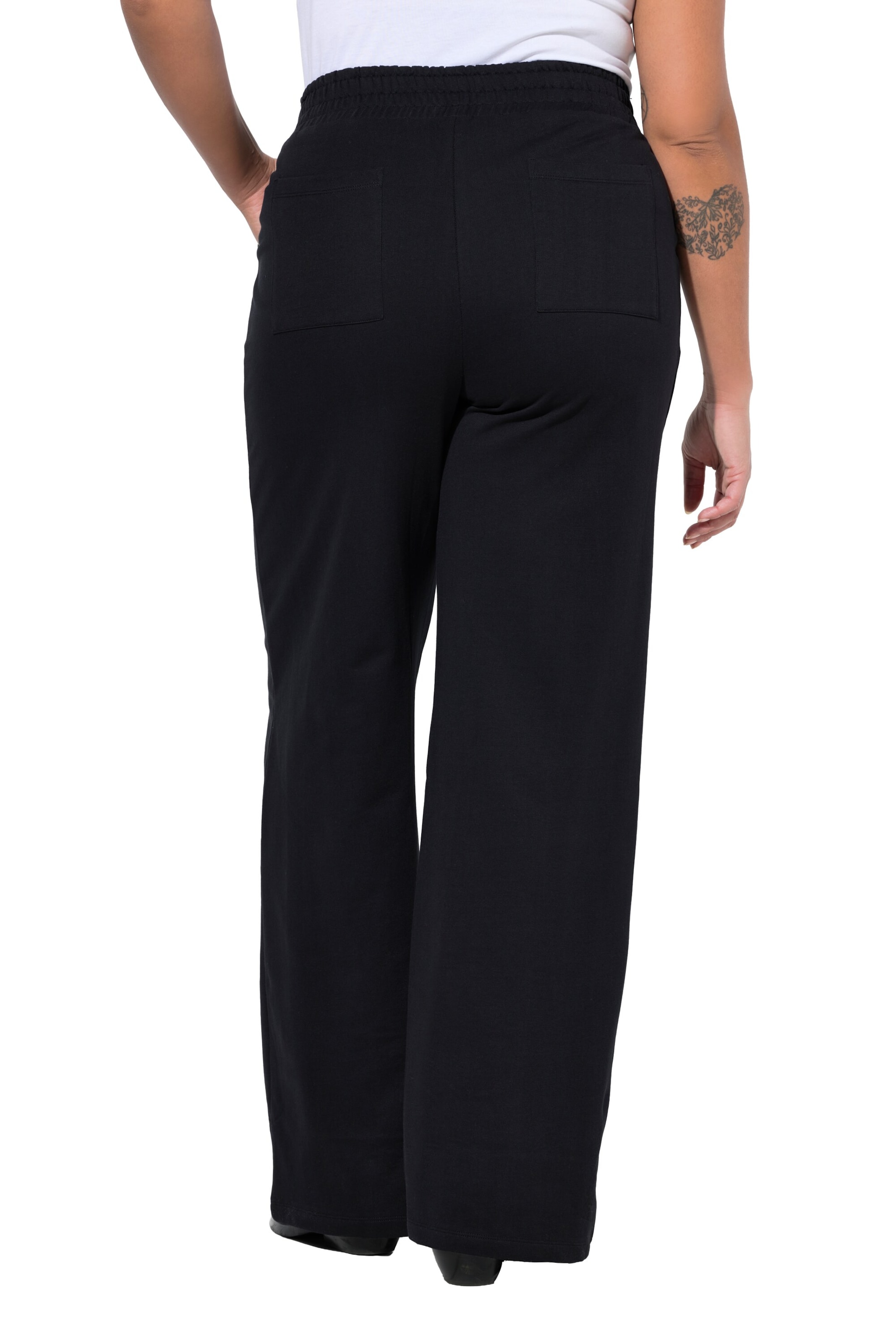 Angel of Style Wide leg Trousers in Black