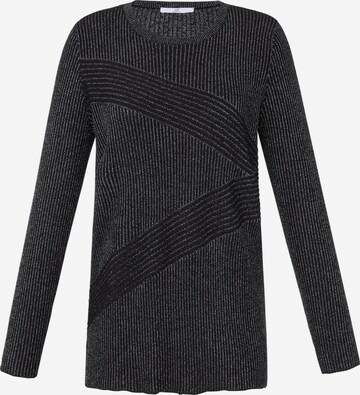 Emilia Lay Sweater in Black: front