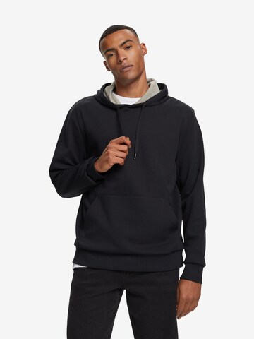 Sweat-shirt ESPRIT en noir : devant