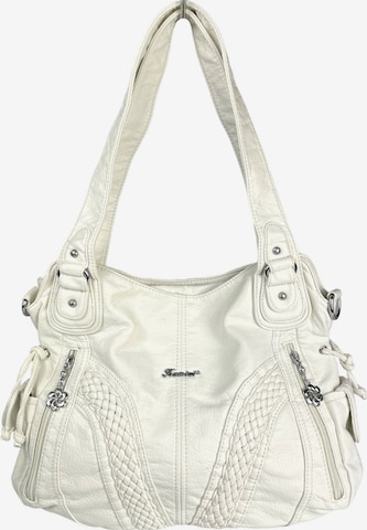 Borsa a mano di Kumixi in bianco: frontale