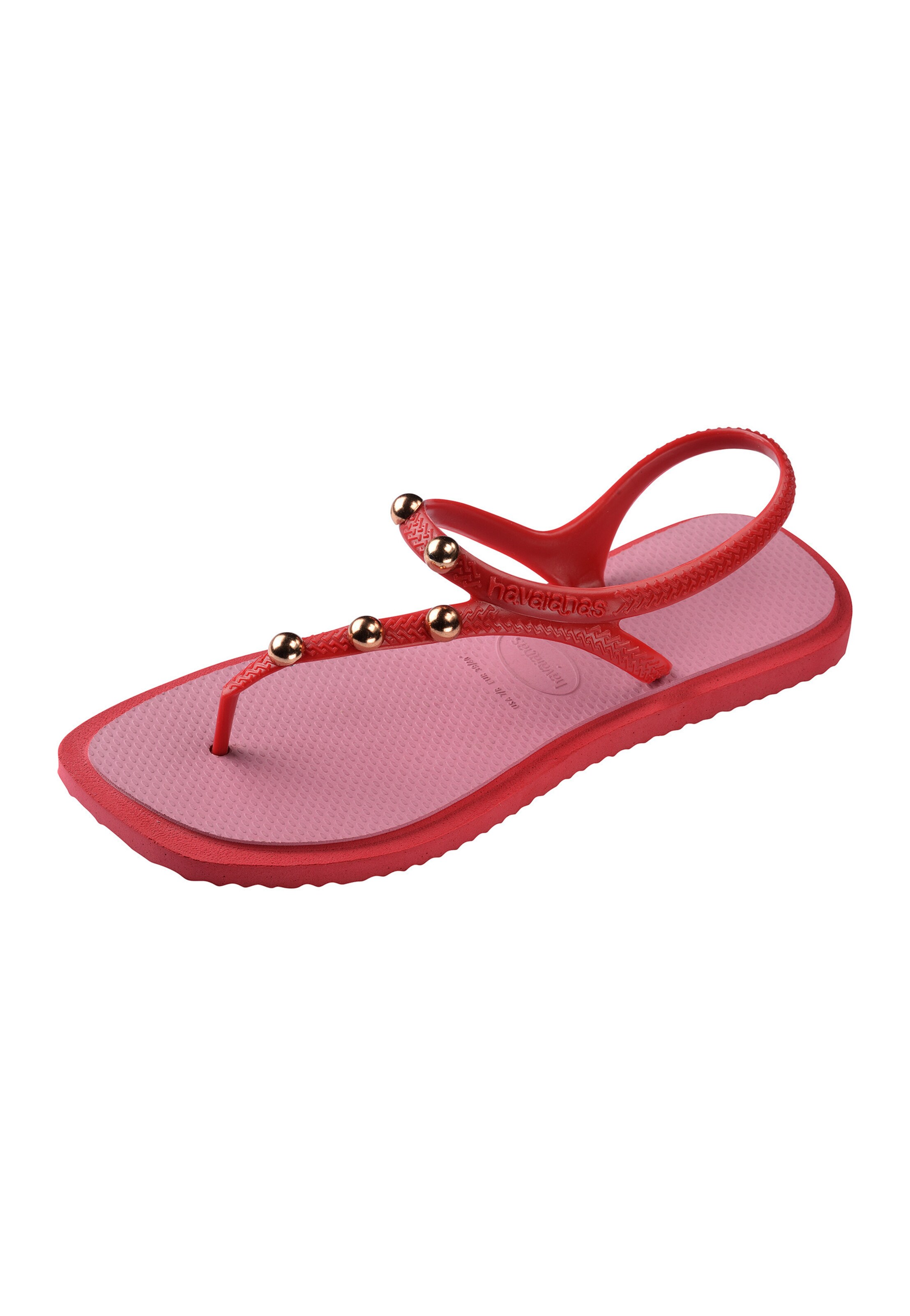 HAVAIANAS T-bar sandals 'Flash Fusion' in Red: front