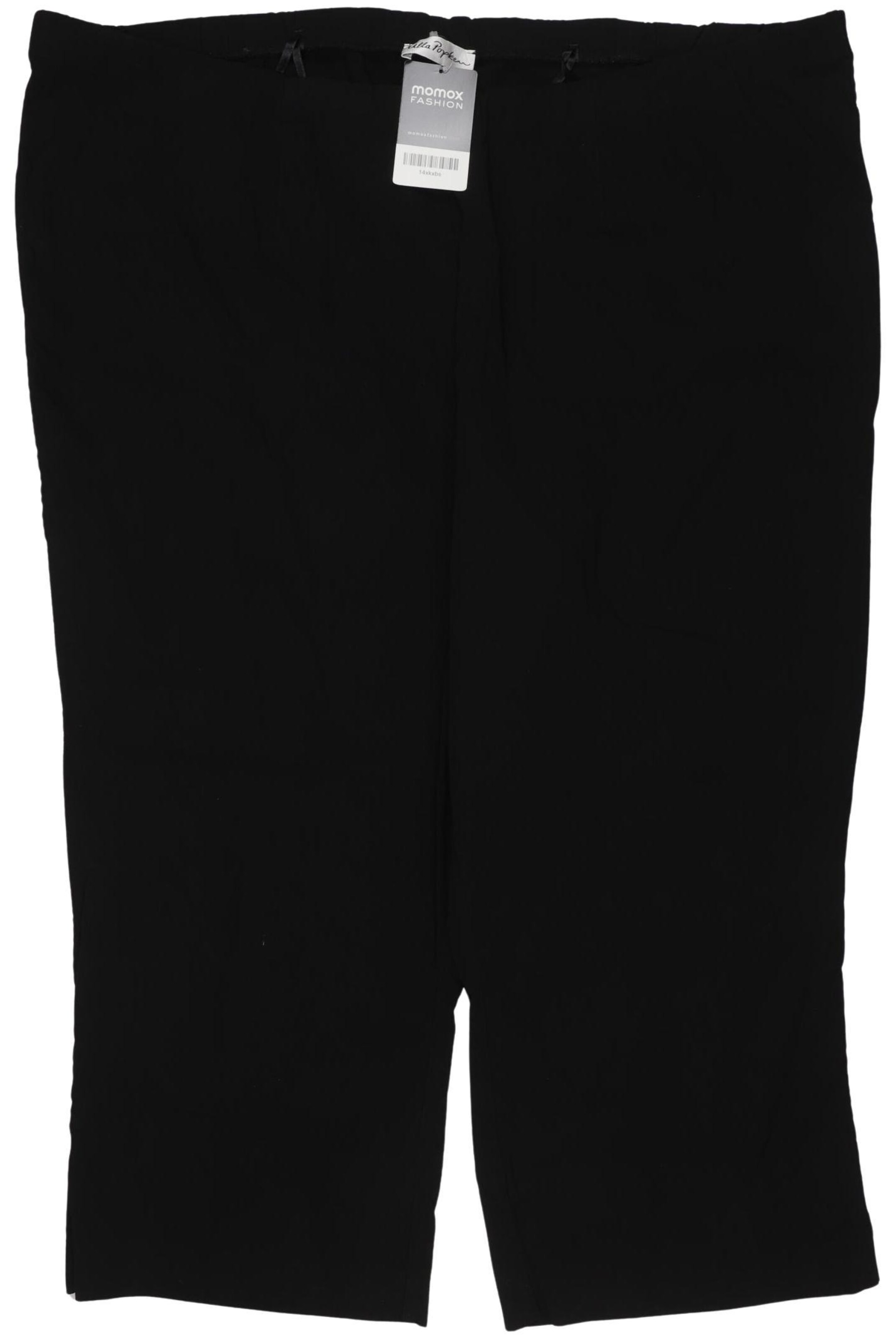 Ulla Popken Stoffhose 8XL in Schwarz: Vorderseite