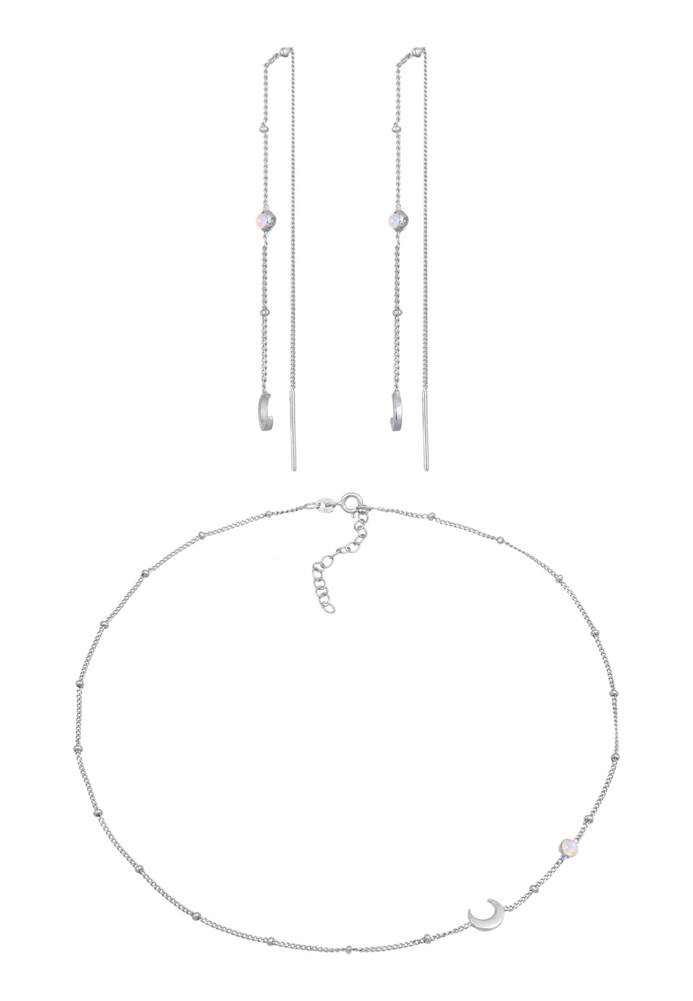 ELLI Sieraden set 'Astro' in Zilver