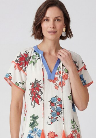 Usha - Blusa en blanco