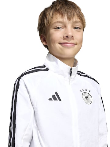 Giacca di felpa sportiva 'DFB H AN JK Y' di ADIDAS PERFORMANCE in bianco