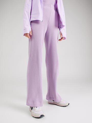 Regular Pantalon Rotholz en violet : devant