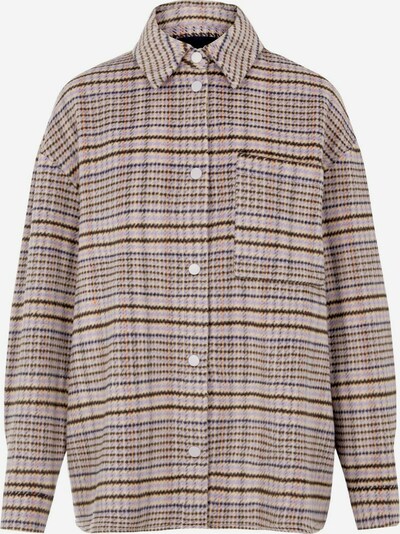 PIECES Between-season jacket in Purple / Mixed colours, Item view