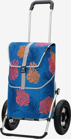 Andersen Shopper Trolley 'Lotta' in Blauw: voorkant