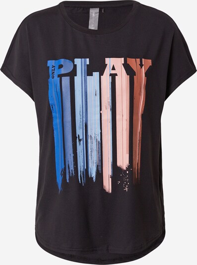 Tricou funcțional 'JOA' ONLY PLAY pe albastru / albastru deschis / maro ruginiu / roz deschis / negru, Vizualizare produs