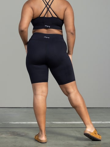 Leggings 'Biker' Hey Honey en noir : devant