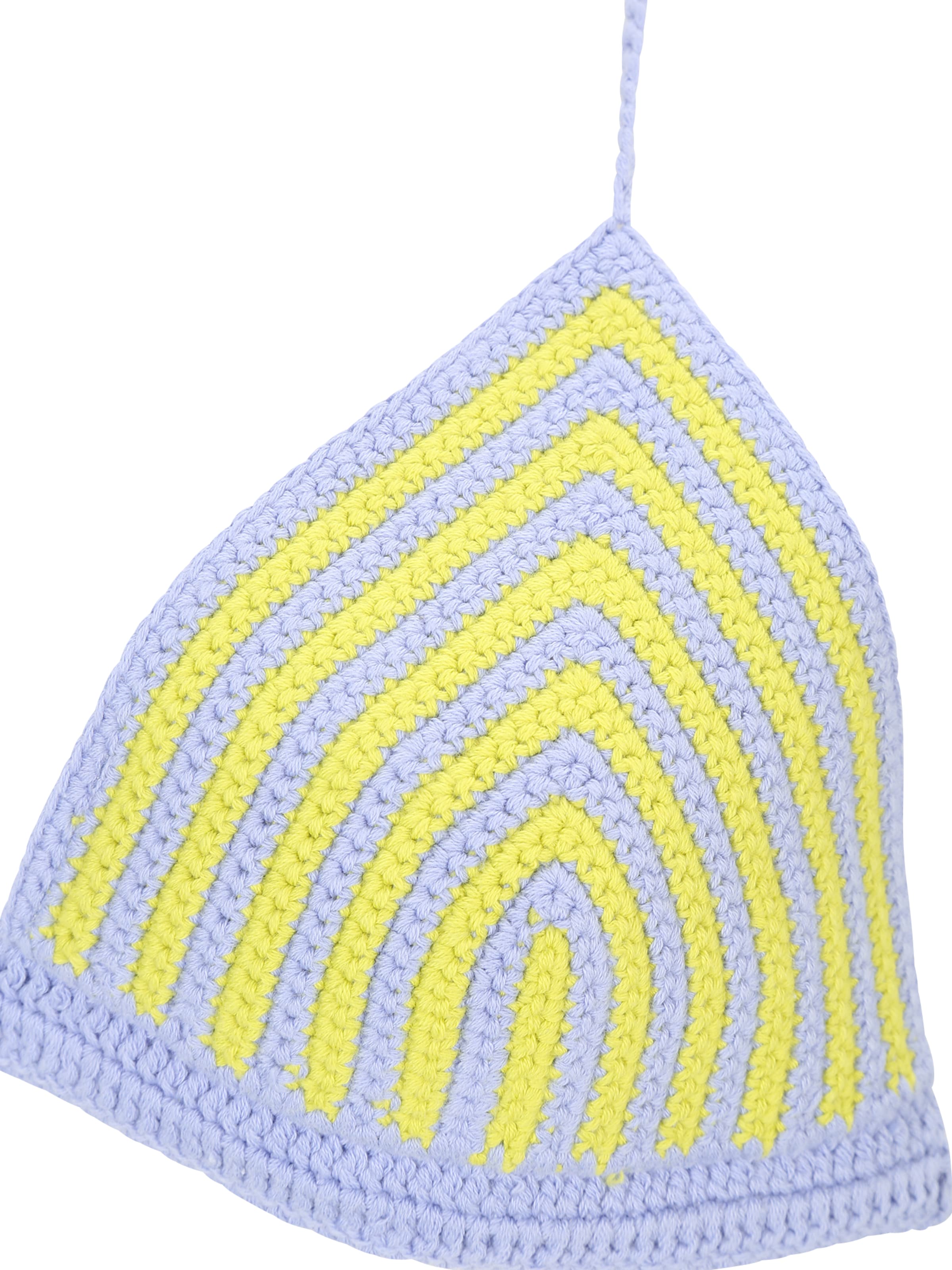 Samsøe Samsøe Triangel Bikinitop 'UNI' in Blau