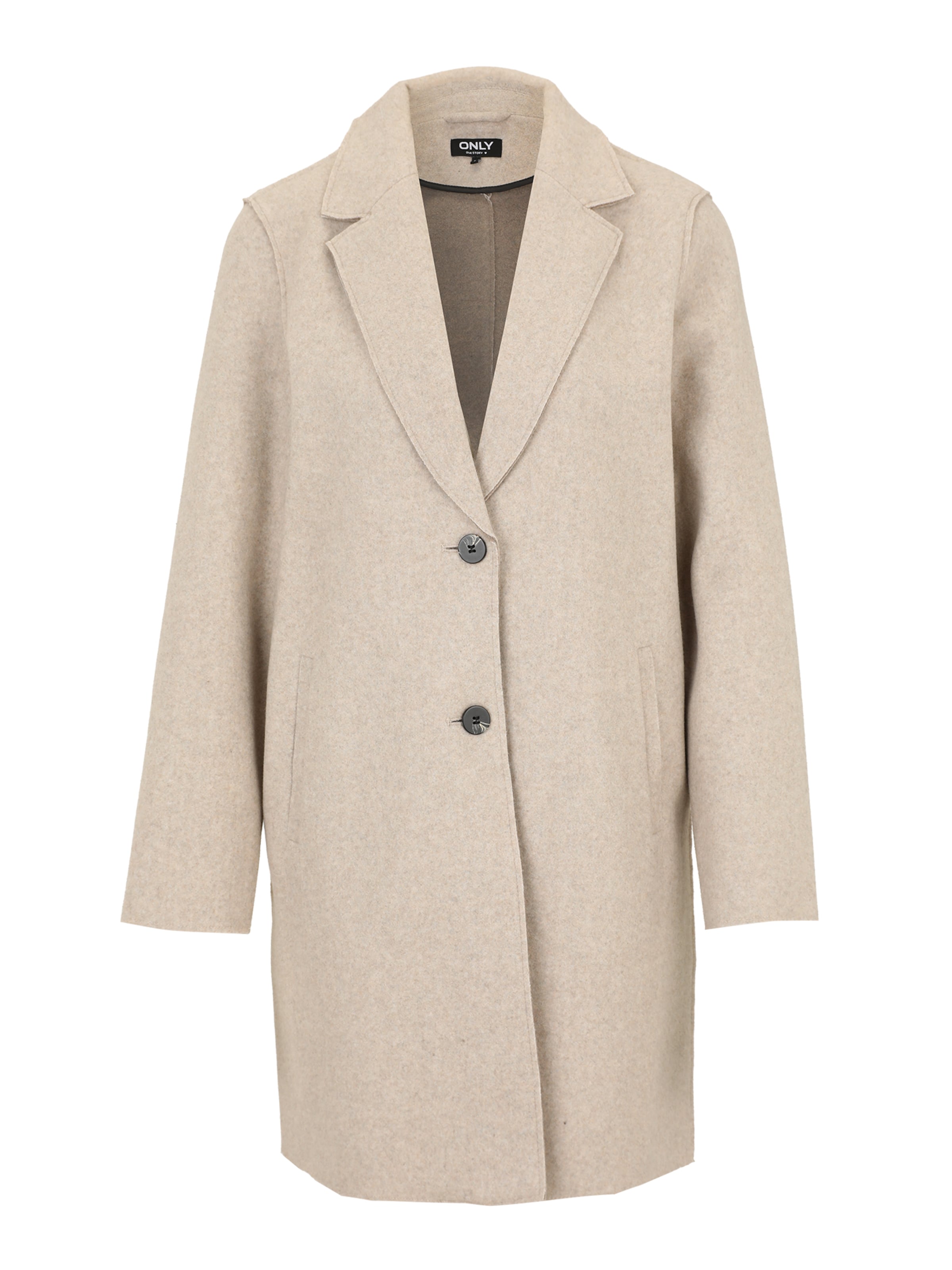 Only Petite Sobretudo meia-estação 'ONLCARRIE' em bege escuro, Vista do artigo