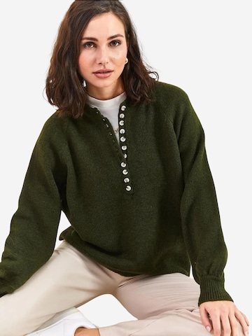 Pull-over Bianco Lucci en vert