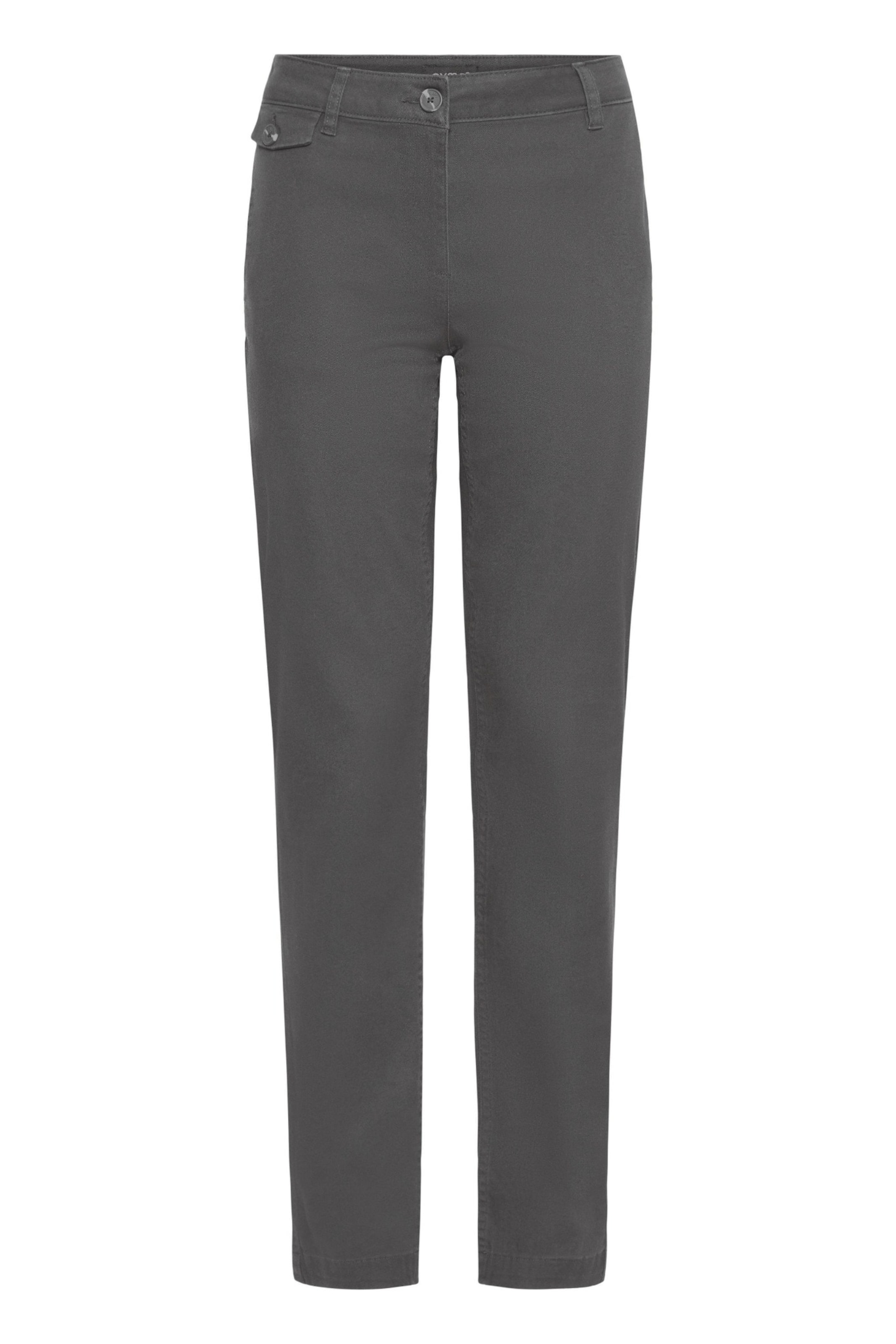 Oxmo - Regular Calças ' OXIBEN ' em cinzento: frente