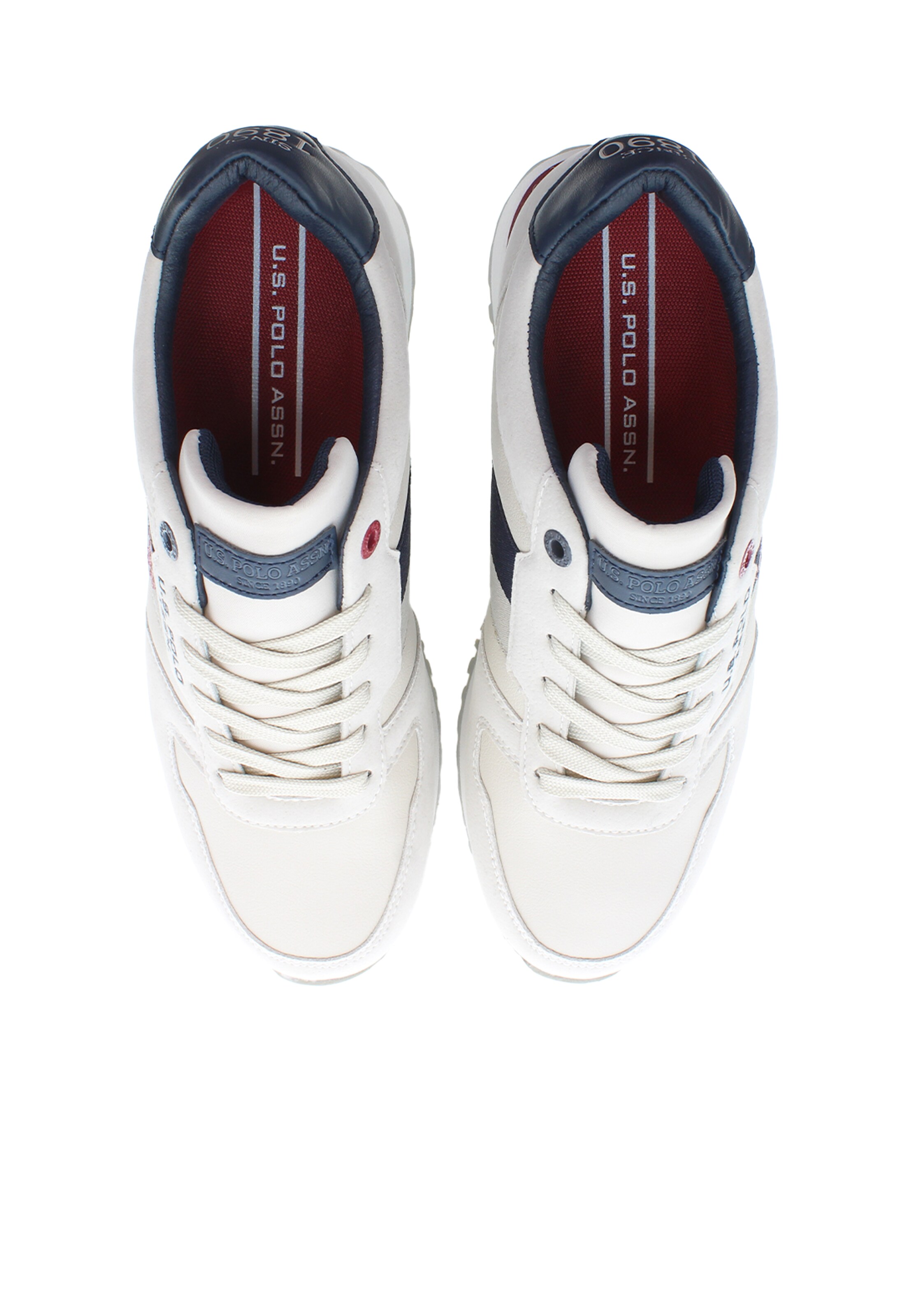 Sneaker bassa 'XiriO007Mdyu1' di U.S. POLO ASSN. in bianco