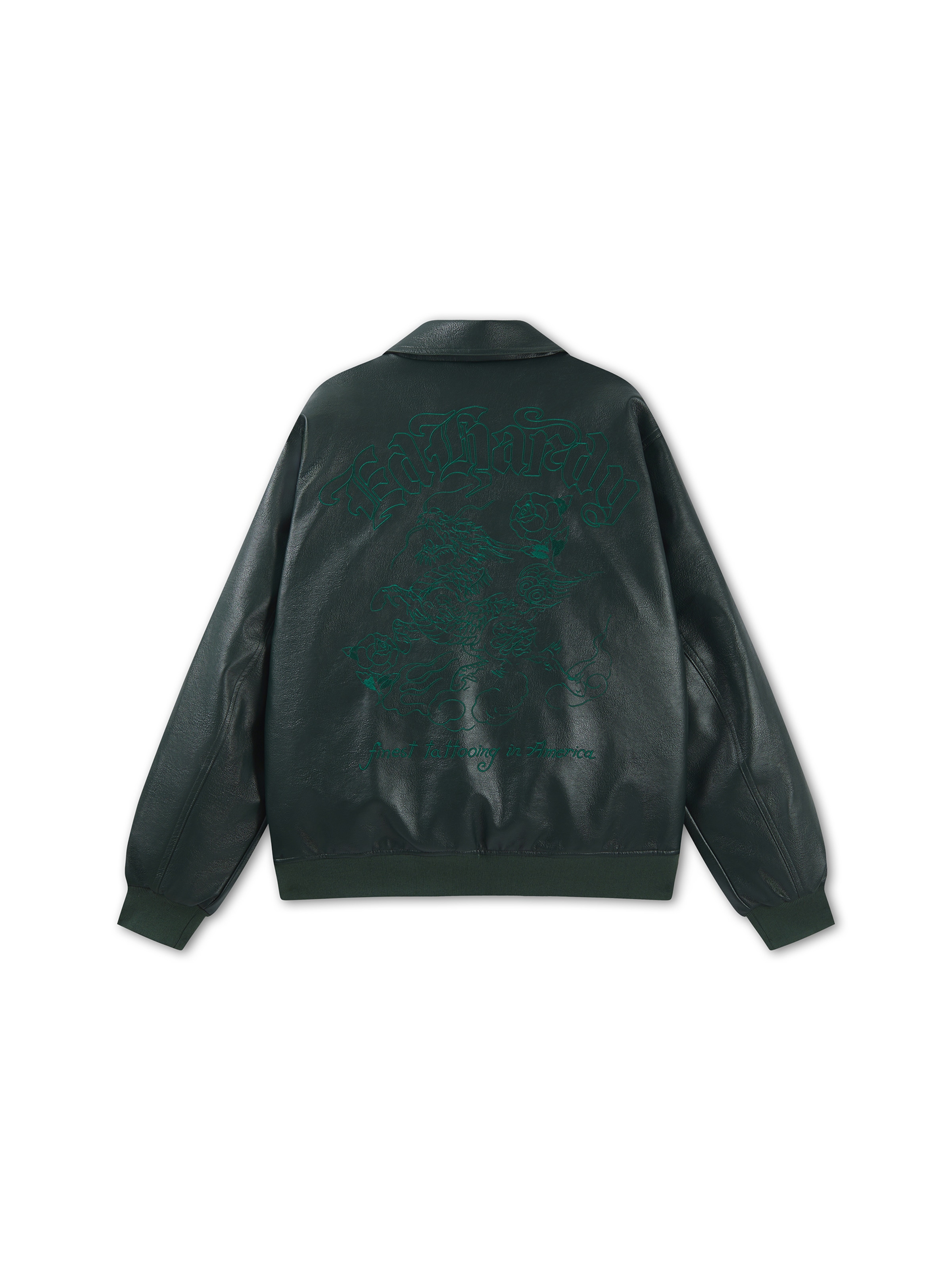 Ed Hardy Přechodná bunda – modrá: zadní strana
