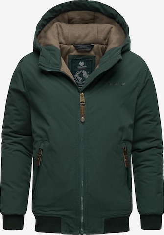 Ragwear Performance Jacket 'Maddew' in Green: front