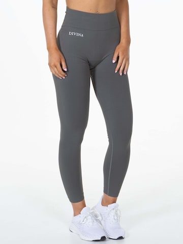 Divina Skinny Sporthose 'Prime' in Grau