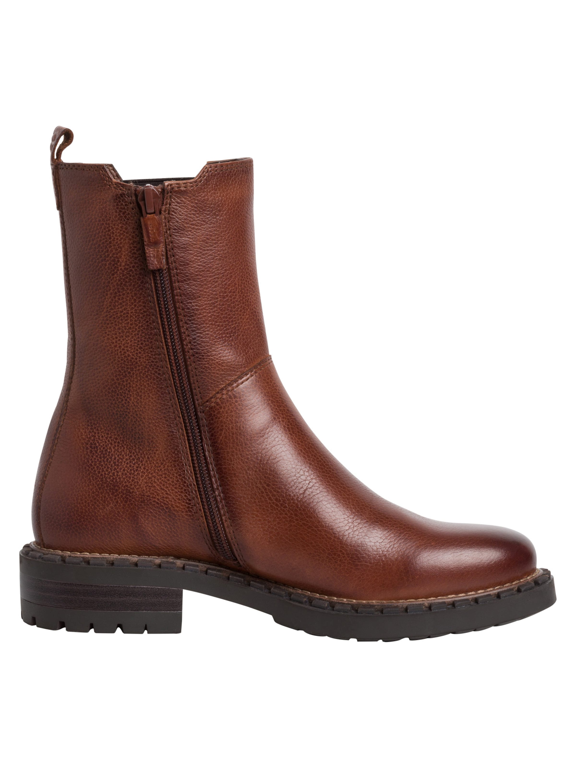 Tamaris Chelsea boots in Brown