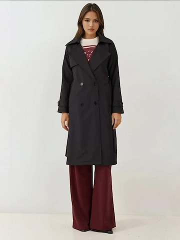 Manteau mi-saison 'Trenchcoats' Bigdart en noir