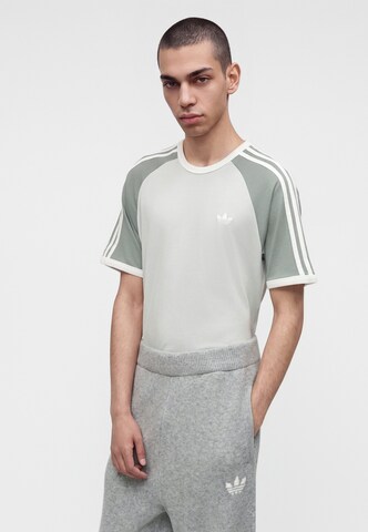 ADIDAS ORIGINALS Wide Leg Hose in Grau